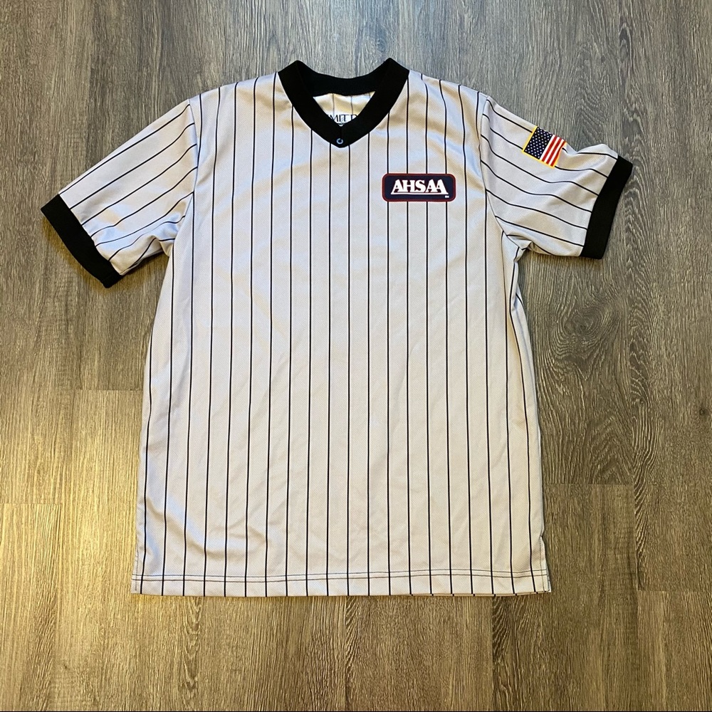 AHSAA Referee Shirt Uniform Official Costume